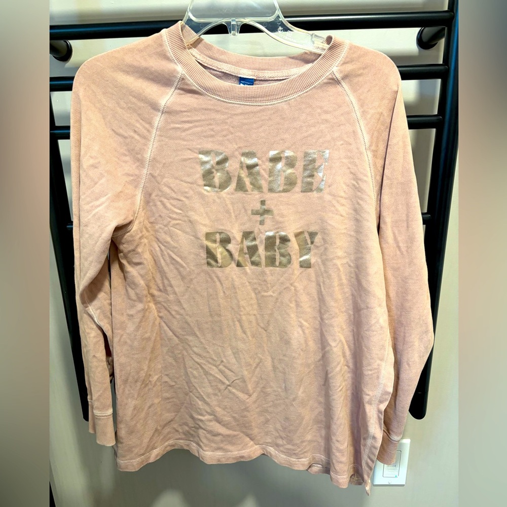 Maternity sweatshirt xs